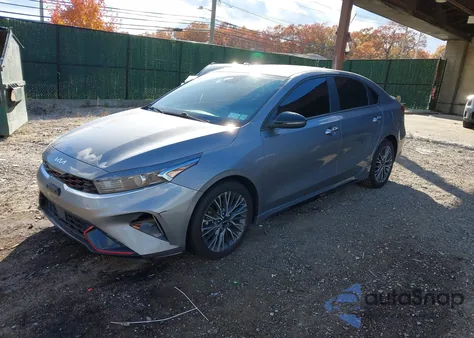 2022 Kia Forte Gt-Line from USA, damaged, VIN 3KPF54AD9NE477867